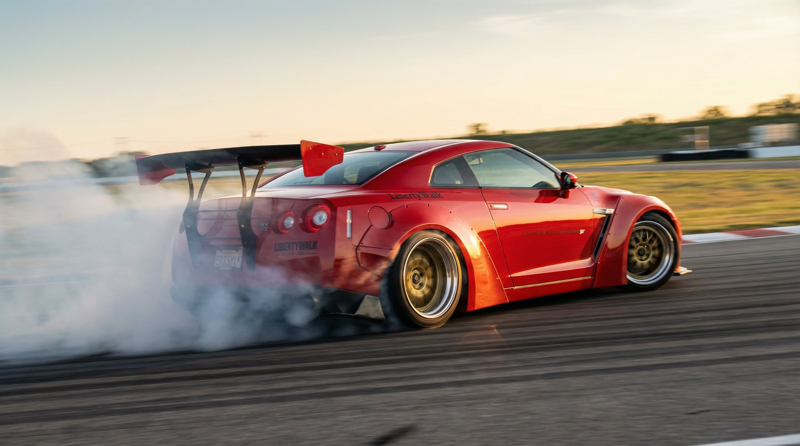 黄色仓库跑车短视频